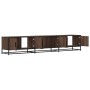 Mueble para TV madera de ingeniería marrón roble 210x35x41 cm de , Muebles TV - Ref: Foro24-3300794, Precio: 130,69 €, Descue...