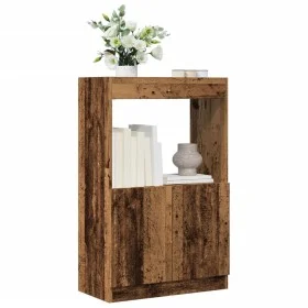 Aparadorde madera de ingeniería madera envejecida 63x33x100 cm de , Librerías y estanterías - Ref: Foro24-855104, Precio: 55,...