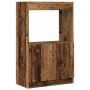 Aparadorde madera de ingeniería madera envejecida 63x33x100 cm de , Librerías y estanterías - Ref: Foro24-855104, Precio: 56,...