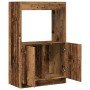 Aparadorde madera de ingeniería madera envejecida 63x33x100 cm de , Librerías y estanterías - Ref: Foro24-855104, Precio: 56,...