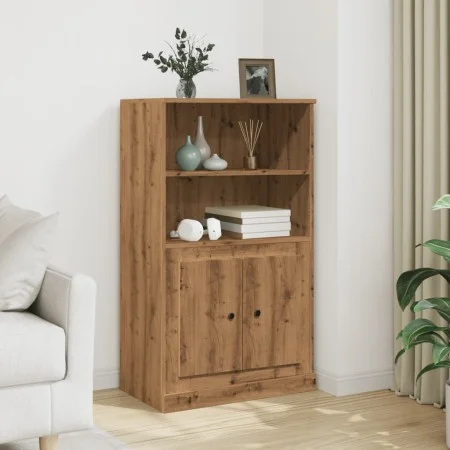 Aparador madera de ingeniería roble artisian 60x35,5x103,5 cm de , Aparadores - Ref: Foro24-857148, Precio: 85,17 €, Descuent...