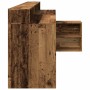 Escritorio con LED madera ingeniería envejecida 200x104x91 cm de , Escritorios - Ref: Foro24-3309472, Precio: 195,04 €, Descu...