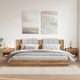 Mesita de noche de pared 2 unidades roble artisian de , Mesitas de noche - Ref: Foro24-856823, Precio: 78,48 €, Descuento: %