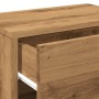 Mesita de noche de pared 2 unidades roble artisian de , Mesitas de noche - Ref: Foro24-856823, Precio: 78,48 €, Descuento: %