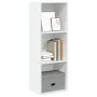 Estantería de madera de ingeniería blanca 40x30x114 cm de , Librerías y estanterías - Ref: Foro24-857867, Precio: 47,69 €, De...