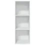Estantería de madera de ingeniería blanca 40x30x114 cm de , Librerías y estanterías - Ref: Foro24-857867, Precio: 47,69 €, De...