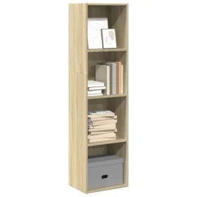 Estantería de madera de ingeniería roble Sonoma 40x30x152 cm de , Librerías y estanterías - Ref: Foro24-857878, Precio: 60,72...