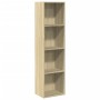 Estantería de madera de ingeniería roble Sonoma 40x30x152 cm de , Librerías y estanterías - Ref: Foro24-857878, Precio: 66,36...