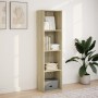 Estantería de madera de ingeniería roble Sonoma 40x30x152 cm de , Librerías y estanterías - Ref: Foro24-857878, Precio: 66,36...
