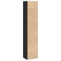 Estantería de madera de ingeniería negra 40x30x189 cm de , Librerías y estanterías - Ref: Foro24-857886, Precio: 58,54 €, Des...