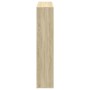 Estantería madera de ingeniería roble Sonoma 137,5x29x137,5 cm de , Librerías y estanterías - Ref: Foro24-3310291, Precio: 13...