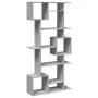 Estantería de madera de ingeniería gris Sonoma 92x29x188 cm de , Librerías y estanterías - Ref: Foro24-3310321, Precio: 125,5...