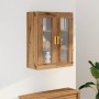 Armario colgante de pared roble artesanal 69,5x34x90 cm de , Aparadores - Ref: Foro24-857044, Precio: 108,15 €, Descuento: %