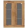 Armario colgante de pared roble artesanal 69,5x34x90 cm de , Aparadores - Ref: Foro24-857044, Precio: 108,15 €, Descuento: %