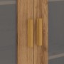 Armario colgante de pared roble artesanal 69,5x34x90 cm de , Aparadores - Ref: Foro24-857044, Precio: 108,15 €, Descuento: %