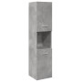 Armario pared baño madera ingeniería gris hormigón 30x30x130 cm de , Muebles de baño - Ref: Foro24-856220, Precio: 56,60 €, D...