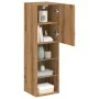 Muebles TV con luces LED 2 uds roble artesanal 30,5x30x102 cm de , Muebles TV - Ref: Foro24-857679, Precio: 111,03 €, Descuen...