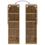 Muebles TV con luces LED 2 uds roble artesanal 30,5x30x102 cm de , Muebles TV - Ref: Foro24-857679, Precio: 111,03 €, Descuen...