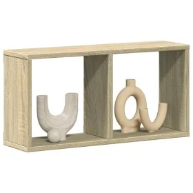Armario de pared madera de ingeniería roble sonoma 60x16x30 cm de , Estantes y estanterías - Ref: Foro24-854879, Precio: 20,4...