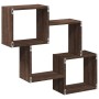 Mueble de pared madera de ingeniería marrón roble 78x18x71 cm de , Estantes y estanterías - Ref: Foro24-854811, Precio: 28,27...