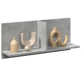 Armario de pared madera ingeniería gris hormigón 70x16,5x30 cm de , Estantes y estanterías - Ref: Foro24-854853, Precio: 22,0...