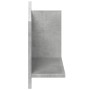 Armario de pared madera ingeniería gris hormigón 70x16,5x30 cm de , Estantes y estanterías - Ref: Foro24-854853, Precio: 23,0...