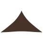 Toldo de vela triangular tela Oxford marrón 3,5x3,5x4,9 m de vidaXL, Sombrillas - Ref: Foro24-135835, Precio: 31,64 €, Descue...