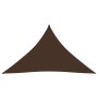 Toldo de vela triangular tela Oxford marrón 3,5x3,5x4,9 m de vidaXL, Sombrillas - Ref: Foro24-135835, Precio: 30,40 €, Descue...