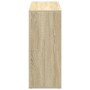 Librería divisor madera ingeniería roble Sonoma 69,5x29x69,5 cm de , Librerías y estanterías - Ref: Foro24-858005, Precio: 41...