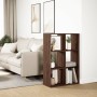 Librería divisor madera ingeniería marrón roble 69,5x29x103,5cm de , Librerías y estanterías - Ref: Foro24-858018, Precio: 56...