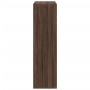 Librería divisor madera ingeniería marrón roble 69,5x29x103,5cm de , Librerías y estanterías - Ref: Foro24-858018, Precio: 56...