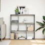 Librería divisor madera ingeniería gris Sonoma 102x29x103,5 cm de , Librerías y estanterías - Ref: Foro24-858053, Precio: 71,...