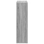 Librería divisor madera ingeniería gris Sonoma 102x29x103,5 cm de , Librerías y estanterías - Ref: Foro24-858053, Precio: 71,...