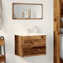 Mueble de baño madera de ingeniería envejecida 60x38,5x45 cm de , Muebles de baño - Ref: Foro24-856243, Precio: 53,18 €, Desc...