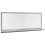 Espejo mueble baño madera ingeniería gris hormigón 90x11x37 cm de , Tocadores de baño - Ref: Foro24-856201, Precio: 36,17 €, ...
