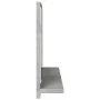 Espejo mueble baño madera ingeniería gris hormigón 90x11x37 cm de , Tocadores de baño - Ref: Foro24-856201, Precio: 35,55 €, ...