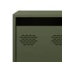 Mueble TV acero laminado en frío verde oliva 101,5x39x43,5 cm de , Muebles TV - Ref: Foro24-851302, Precio: 88,32 €, Descuent...