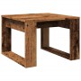 Mesa auxiliar de madera de ingeniería envejecida 50x50x35 cm de , Mesas auxiliares - Ref: Foro24-856688, Precio: 36,25 €, Des...