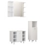 Juego de muebles de baño 3 pzas madera de ingeniería blanco de vidaXL, Muebles de baño - Ref: Foro24-3056943, Precio: 148,82 ...
