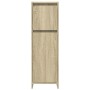 Set de muebles de baño 3 pzas madera contrachapada roble Sonoma de , Muebles de baño - Ref: Foro24-3324973, Precio: 95,86 €, ...