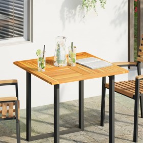 Tablero de mesa cuadrado madera maciza de acacia 80x80x2,2 cm de , Tableros para mesas - Ref: Foro24-4004256, Precio: 96,70 €...