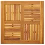 Solid acacia wood square table top 80x80x2.2 cm by , Table tops - Ref: Foro24-4004256, Price: 94,56 €, Discount: %