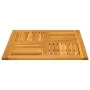 Solid acacia wood square table top 80x80x2.2 cm by , Table tops - Ref: Foro24-4004256, Price: 94,56 €, Discount: %