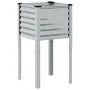 Jardinera de acero galvanizado 45x45x88 cm de , Maceteros y jardineras - Ref: Foro24-4008967, Precio: 41,21 €, Descuento: %