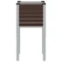 Jardinera de acero marrón 45x45x88 cm de , Maceteros y jardineras - Ref: Foro24-4008965, Precio: 41,21 €, Descuento: %