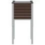 Jardinera de acero marrón 45x45x88 cm de , Maceteros y jardineras - Ref: Foro24-4008965, Precio: 41,21 €, Descuento: %