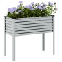 Jardinera de acero galvanizado 100x41x90 cm de , Maceteros y jardineras - Ref: Foro24-4008973, Precio: 57,28 €, Descuento: %