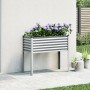 Jardinera de acero galvanizado 100x41x90 cm de , Maceteros y jardineras - Ref: Foro24-4008973, Precio: 57,28 €, Descuento: %