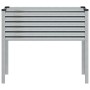 Jardinera de acero galvanizado 100x41x90 cm de , Maceteros y jardineras - Ref: Foro24-4008973, Precio: 57,28 €, Descuento: %