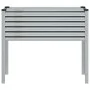 Jardinera de acero galvanizado 100x41x90 cm de , Maceteros y jardineras - Ref: Foro24-4008973, Precio: 56,40 €, Descuento: %